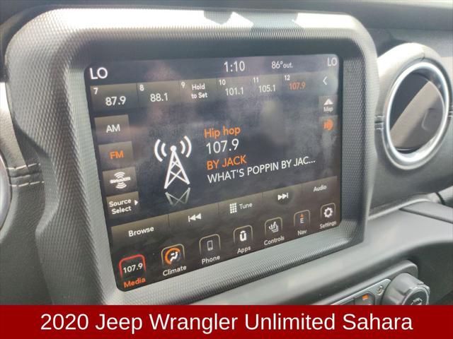 2020 Jeep Wrangler Sahara 4x4