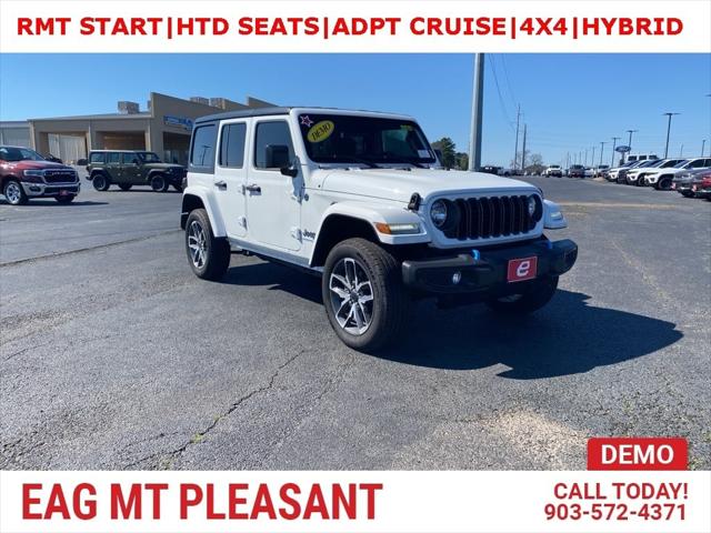 2024 Jeep Wrangler 4xe WRANGLER 4-DOOR SPORT S 4xe