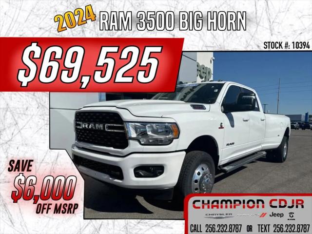 2024 RAM Ram 3500 RAM 3500 BIG HORN CREW CAB 4X4 8 BOX