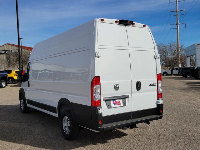 2024 RAM Ram ProMaster RAM PROMASTER 3500 SLT CARGO VAN SUPER HIGH ROOF 159 WB EXT