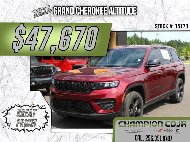 2024 Jeep Grand Cherokee GRAND CHEROKEE ALTITUDE 4X2