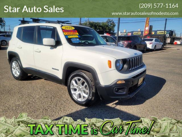 2016 Jeep Renegade Latitude for sale in Modesto, CA