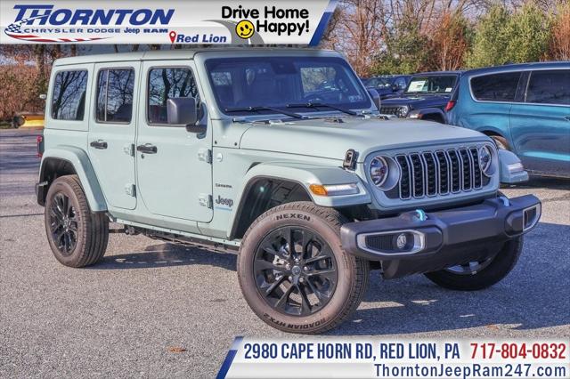 2024 Jeep Wrangler 4xe WRANGLER 4-DOOR SAHARA 4xe