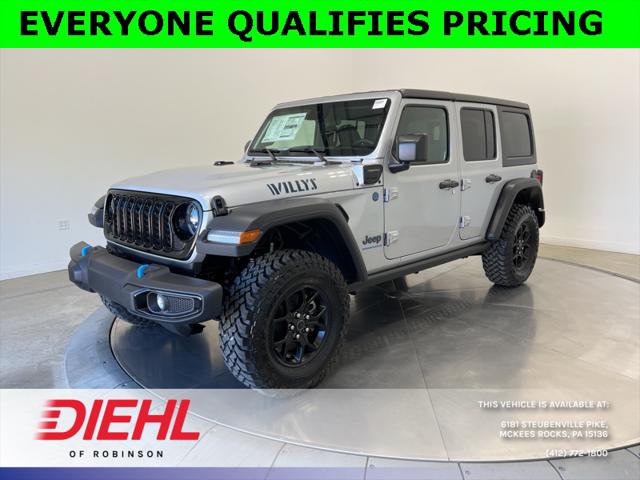 2024 Jeep Wrangler 4xe WRANGLER 4-DOOR WILLYS 4xe