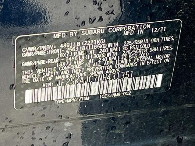 2022 Subaru Forester Sport