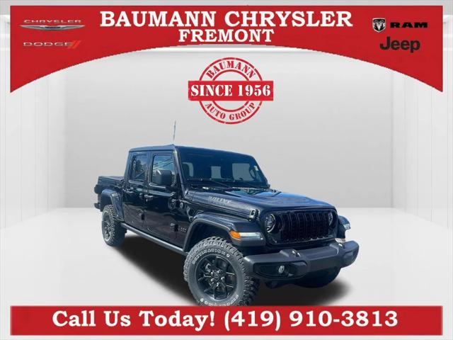 2024 Jeep Gladiator GLADIATOR WILLYS 4X4 2024 Jeep Gladiator GLADIATOR WILLYS 4X4