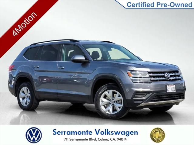2020 Volkswagen Atlas 3.6L V6 S for sale in Colma, CA