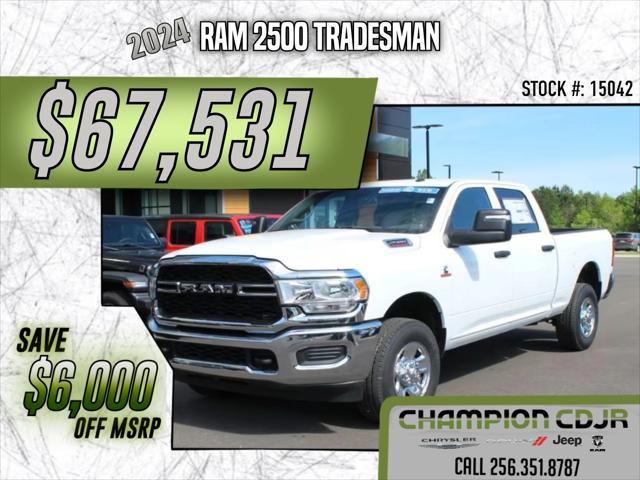 2024 RAM Ram 2500 RAM 2500 TRADESMAN CREW CAB 4X4 64 BOX