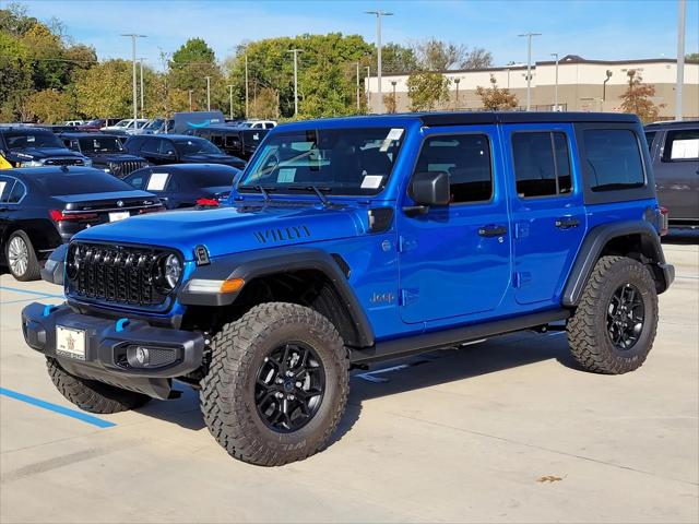 2024 Jeep Wrangler 4xe WRANGLER 4-DOOR WILLYS 4xe