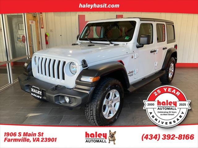 2021 Jeep Wrangler Unlimited Sport S 4x4 2021 Jeep Wrangler Unlimited Sport S 4x4
