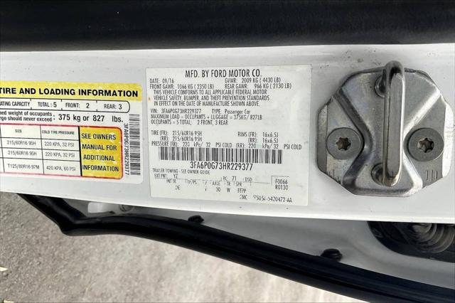 2017 Ford Fusion S