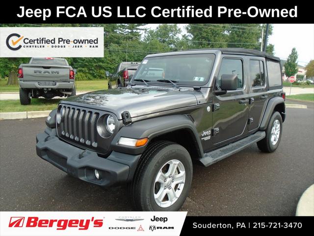 2021 Jeep Wrangler Unlimited Sport S 4x4 2021 Jeep Wrangler Unlimited Sport S 4x4