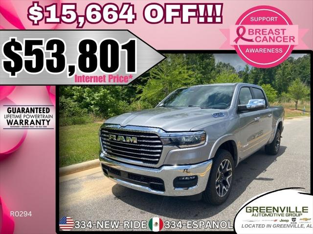 2025 RAM Ram 1500 RAM 1500 LARAMIE CREW CAB 4X4 57 BOX