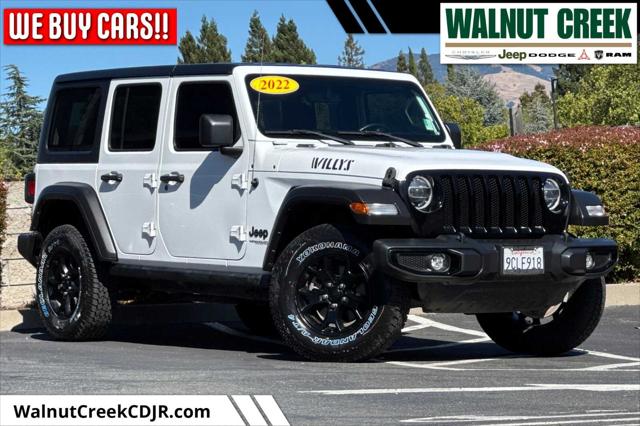 2022 Jeep Wrangler Unlimited Willys 4x4 for sale in Walnut Creek, CA