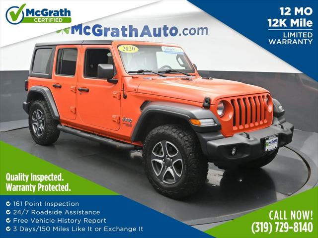 2020 Jeep Wrangler Unlimited Sport S 4X4 2020 Jeep Wrangler Unlimited Sport S 4X4