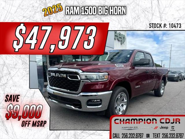 2025 RAM Ram 1500 RAM 1500 BIG HORN QUAD CAB 4X4 64 BOX