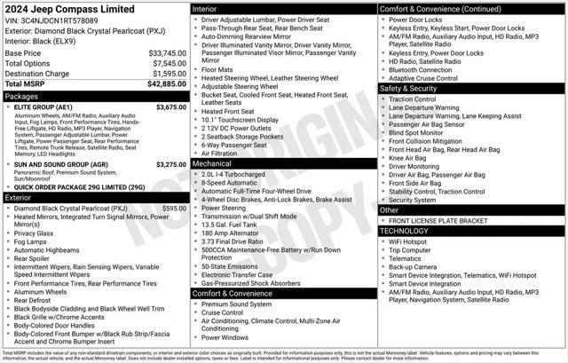 2024 Jeep Compass Limited 4x4