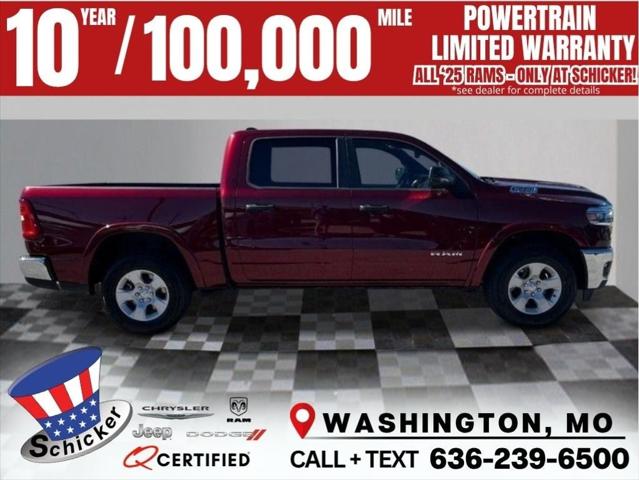 2025 RAM Ram 1500 RAM 1500 BIG HORN CREW CAB 4X4 57 BOX