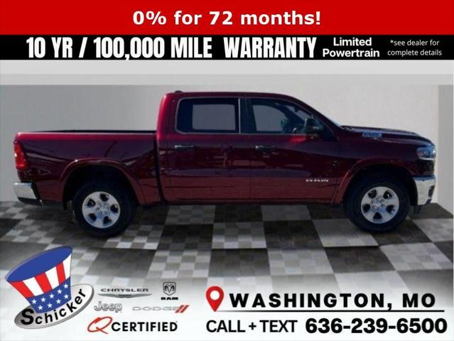 2025 RAM Ram 1500 RAM 1500 BIG HORN CREW CAB 4X4 57 BOX 2025 RAM Ram 1500 RAM 1500 BIG HORN CREW CAB 4X4 57 BOX
