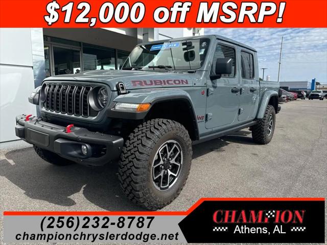 2024 Jeep Gladiator GLADIATOR RUBICON X 4X4