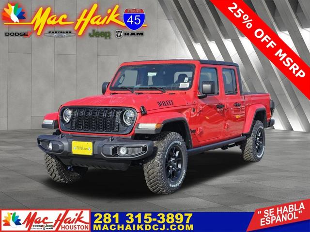 2024 Jeep Gladiator GLADIATOR WILLYS 4X4