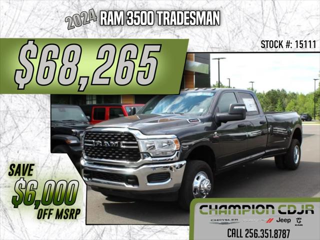 2024 RAM Ram 3500 RAM 3500 TRADESMAN CREW CAB 4X4 8 BOX