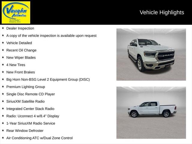 2019 RAM 1500 Big Horn/Lone Star Crew Cab 4x4 57 Box