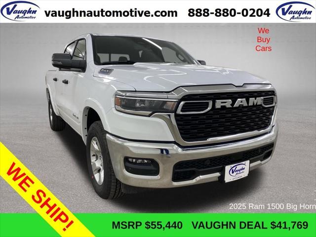 2025 RAM Ram 1500 RAM 1500 BIG HORN CREW CAB 4X4 57 BOX