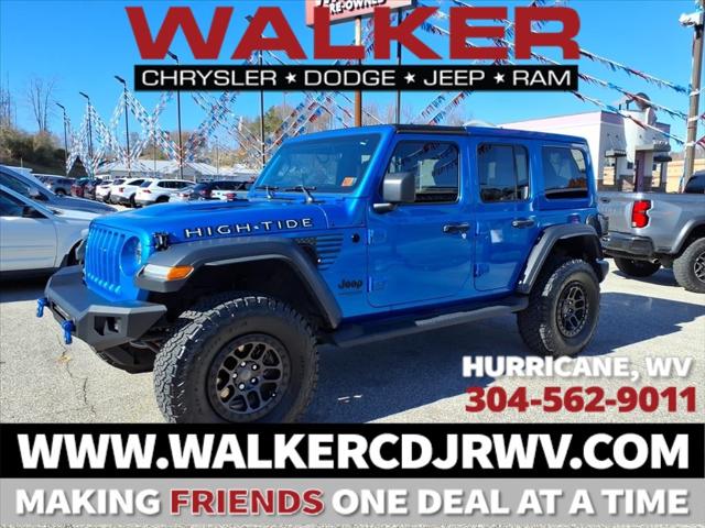 2022 Jeep Wrangler Unlimited High Tide 4x4 2022 Jeep Wrangler Unlimited High Tide 4x4