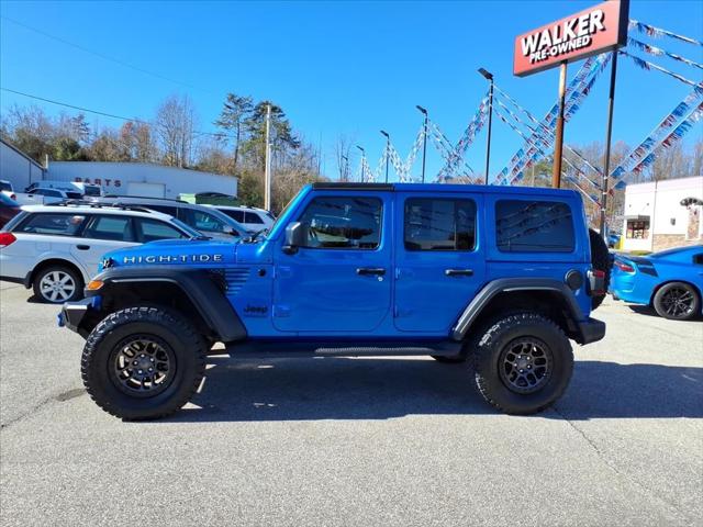 2022 Jeep Wrangler Unlimited High Tide 4x4 2022 Jeep Wrangler Unlimited High Tide 4x4