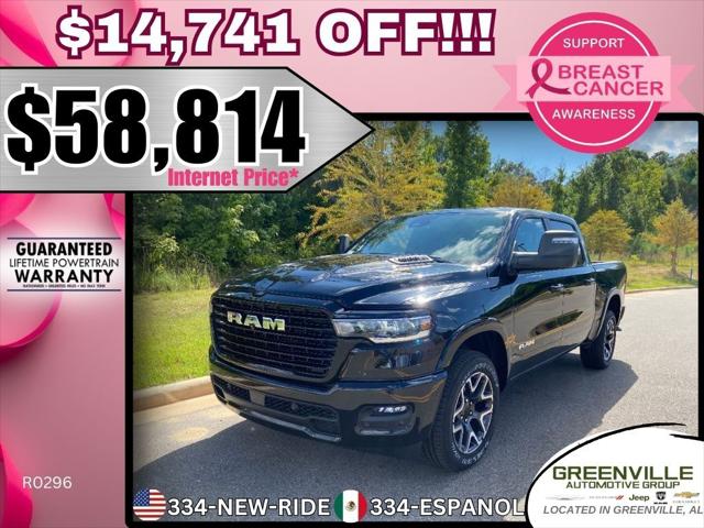 2025 RAM Ram 1500 RAM 1500 LARAMIE CREW CAB 4X4 57 BOX