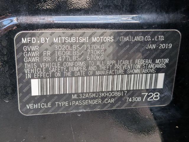 2019 Mitsubishi Mirage LE