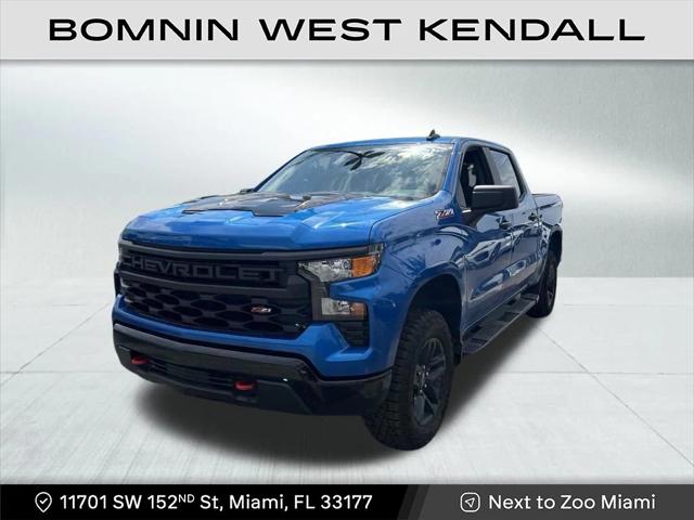 2024 Chevrolet Silverado 1500 4WD Crew Cab Short Bed Custom Trail Boss