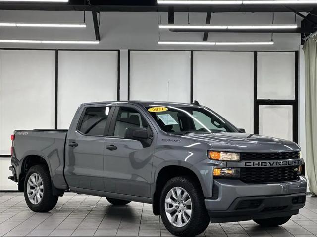 2021 Chevrolet Silverado 1500 4WD Crew Cab Short Bed Custom for sale in Demotte, IN
