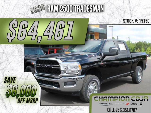 2024 RAM Ram 2500 RAM 2500 TRADESMAN CREW CAB 4X4 64 BOX