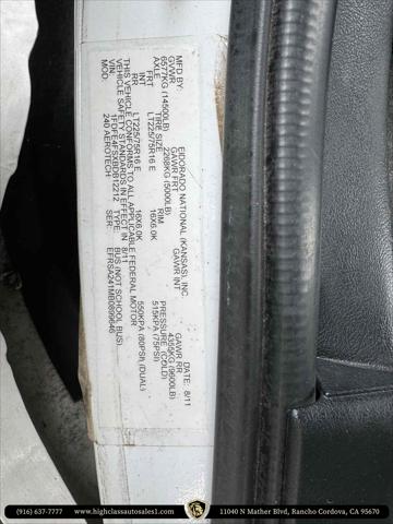 2011 Ford E-450 Cutaway Unknown