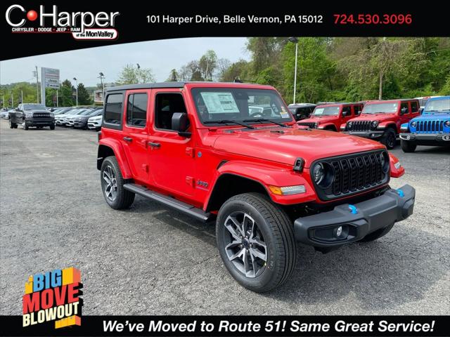 2024 Jeep Wrangler 4xe WRANGLER 4-DOOR SPORT S 4xe