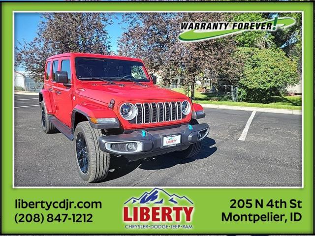 2024 Jeep Wrangler 4xe WRANGLER 4-DOOR SAHARA 4xe