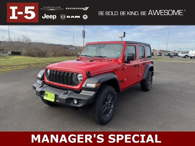 2024 Jeep Wrangler WRANGLER 4-DOOR SPORT S