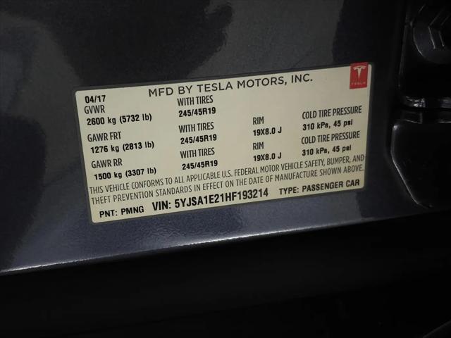 2017 Tesla Model S 75D