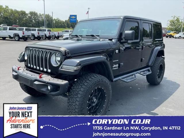 2018 Jeep Wrangler Unlimited Sahara 4x4 for sale in Corydon, IN
