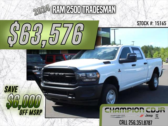 2024 RAM Ram 2500 RAM 2500 TRADESMAN CREW CAB 4X4 64 BOX