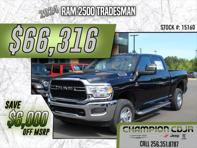 2024 RAM Ram 2500 RAM 2500 TRADESMAN CREW CAB 4X4 64 BOX