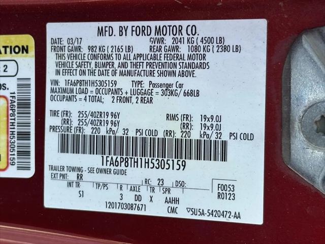 2017 Ford Mustang EcoBoost