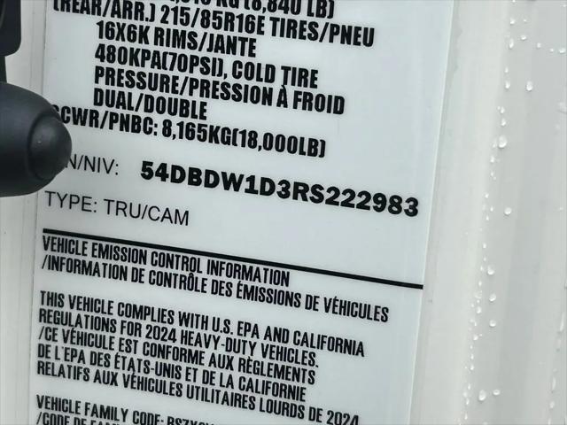 2024 Chevrolet 3500 LCF Gas 3500 HG LCF Gas