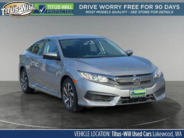 2017 Honda Civic EX for sale in Lakewood, WA