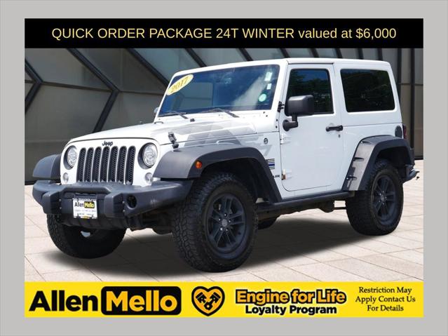 2017 Jeep Wrangler Winter for sale in Nashua, NH