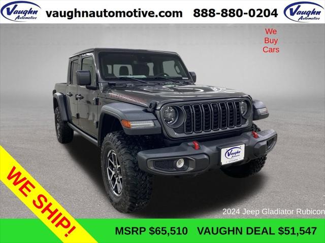 2024 Jeep Gladiator GLADIATOR RUBICON 4X4