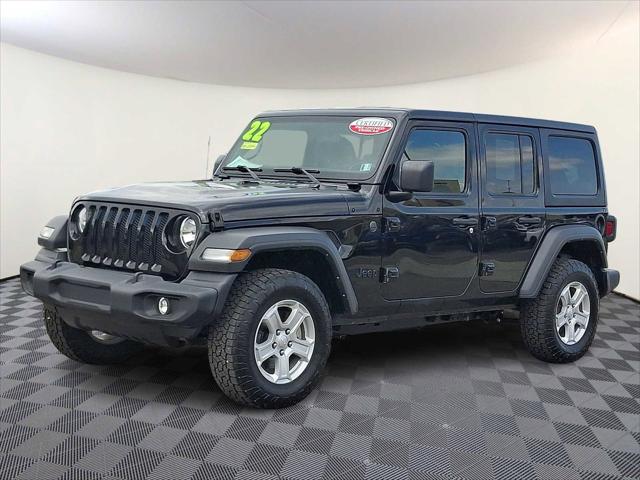 2022 Jeep Wrangler Unlimited Sport S 4x4 2022 Jeep Wrangler Unlimited Sport S 4x4