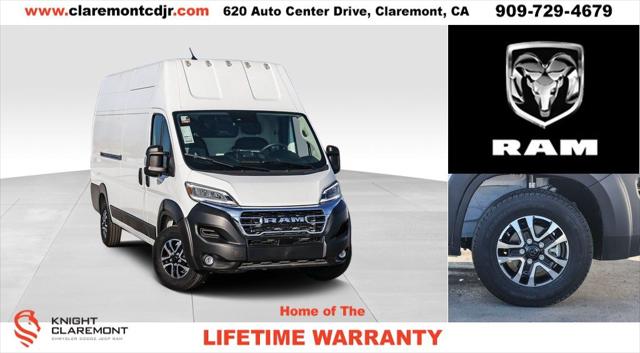 2024 RAM Ram ProMaster RAM PROMASTER 3500 SLT CARGO VAN SUPER HIGH ROOF 159 WB EXT
